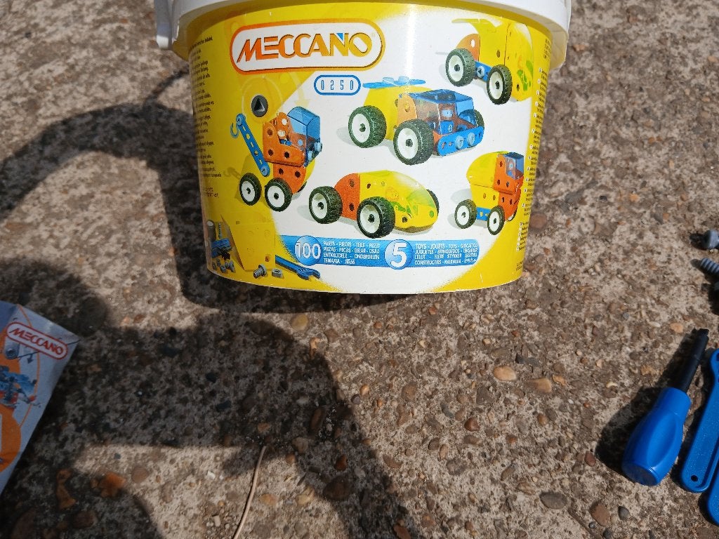création meccano, Enlèvement ou Envoi, Utilisé, Construction