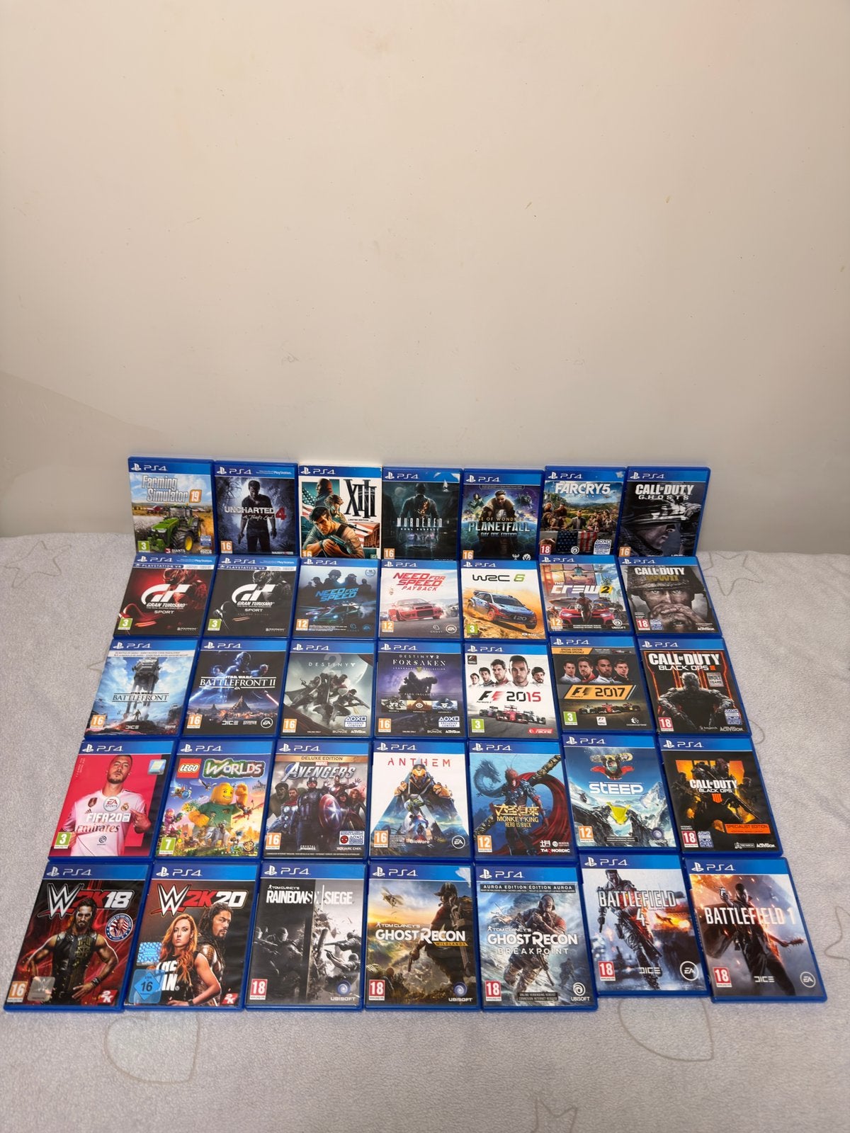 Playstation 4 Games | 35 Stuck | Vanaf 5€ | Alles werkt, Ophalen, Zo goed als nieuw, Sport