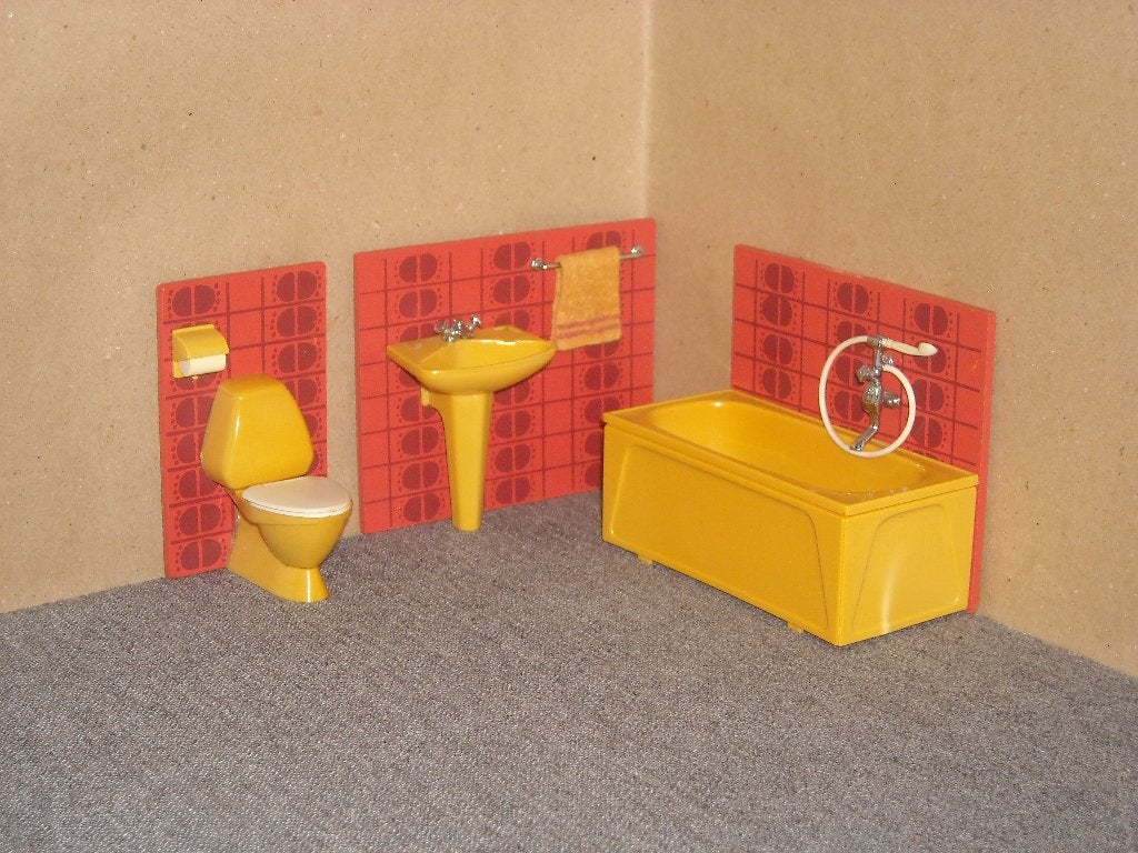 Lundby driedelige badkamer, Collections, Enlèvement ou Envoi, Utilisé