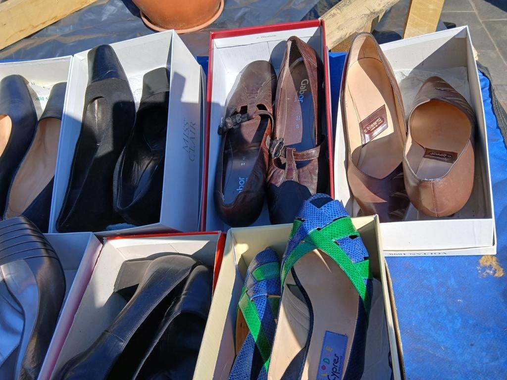 Schoenen, Ophalen