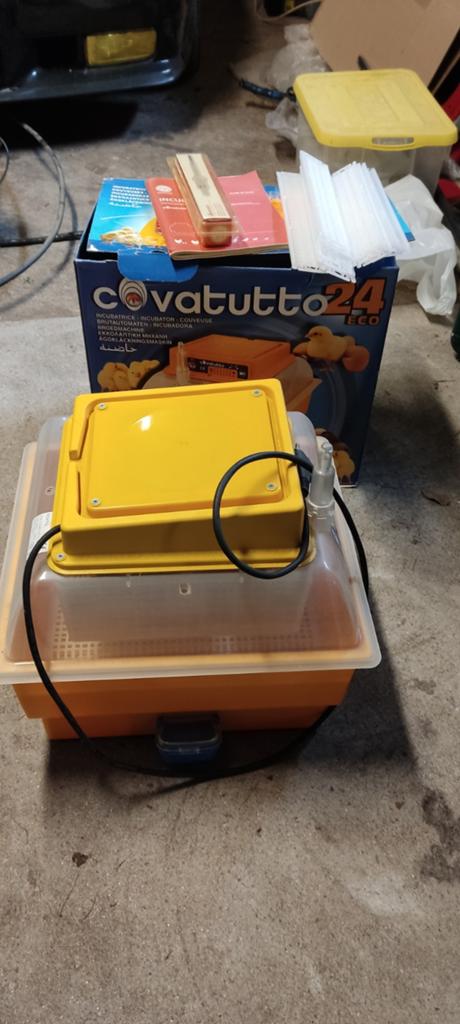 Covatutto 24 eco, Dieren en Toebehoren, Pluimvee | Toebehoren, Ophalen, Zo goed als nieuw, Broedmachine