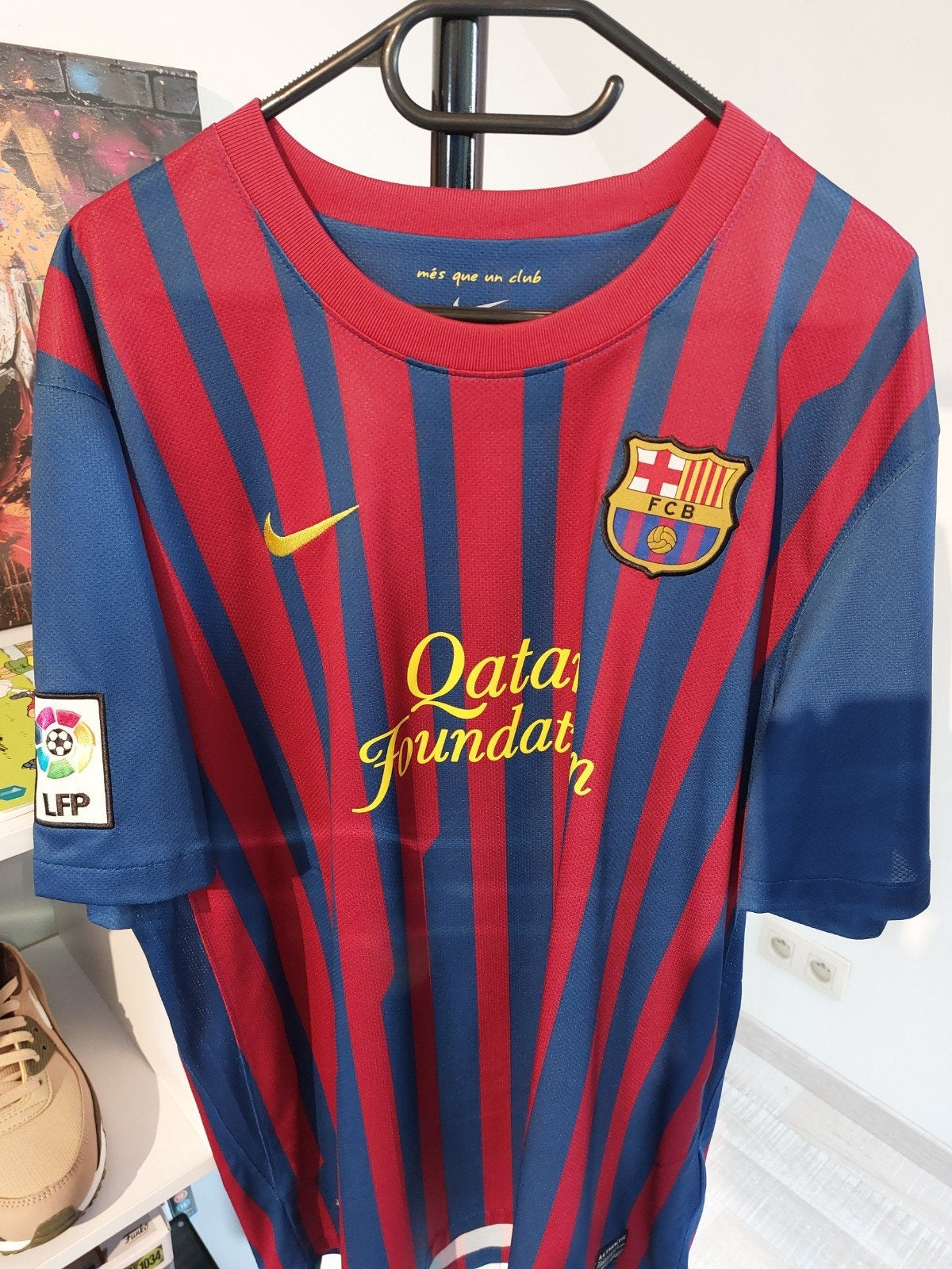 Barcelona XL 2011/12 VoetbalShirt, Vêtements | Hommes, Vêtements de sport, Enlèvement, Comme neuf, Taille 56/58 (XL), Nike