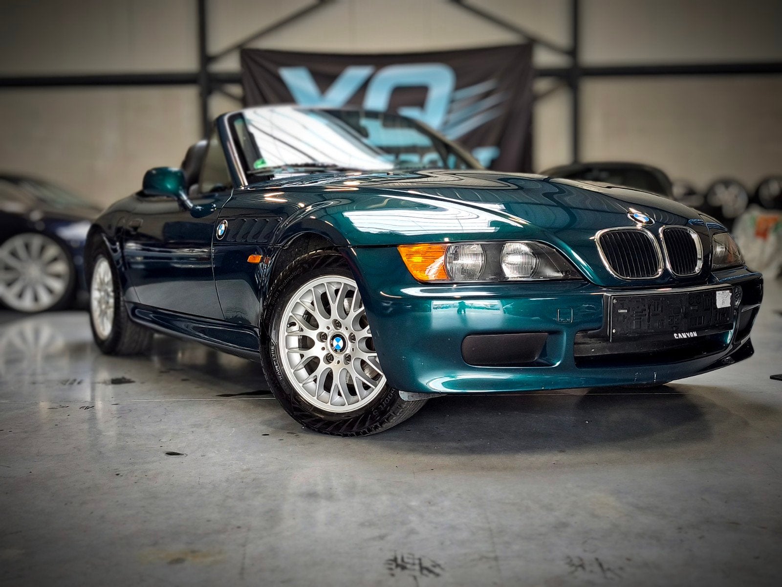 bmw z3 Roadster phase1 leder styling 42Rims, Auto's, Zwart, 4 cilinders, Cabriolet, Elektrische ramen