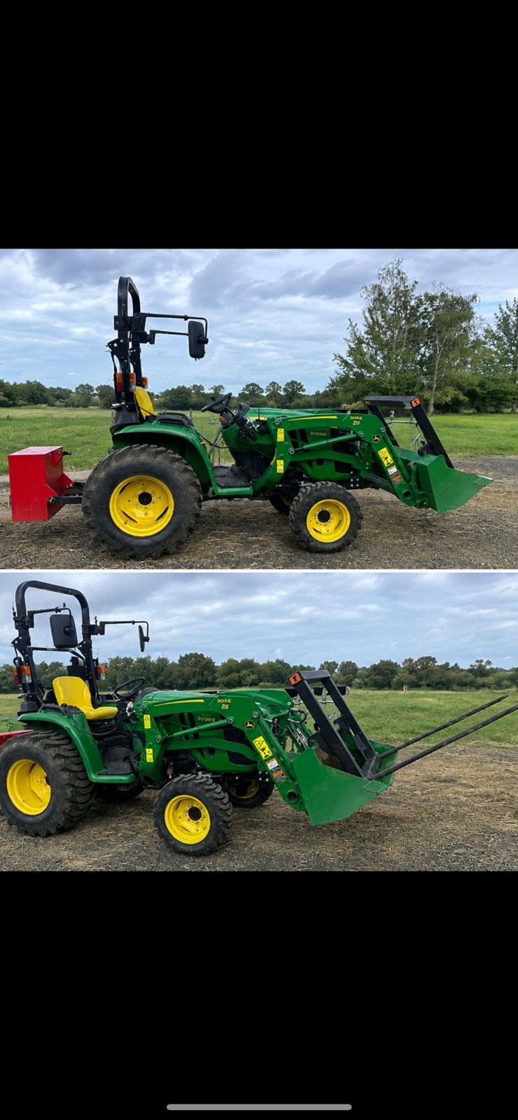 Microtractor, Ophalen, John Deere