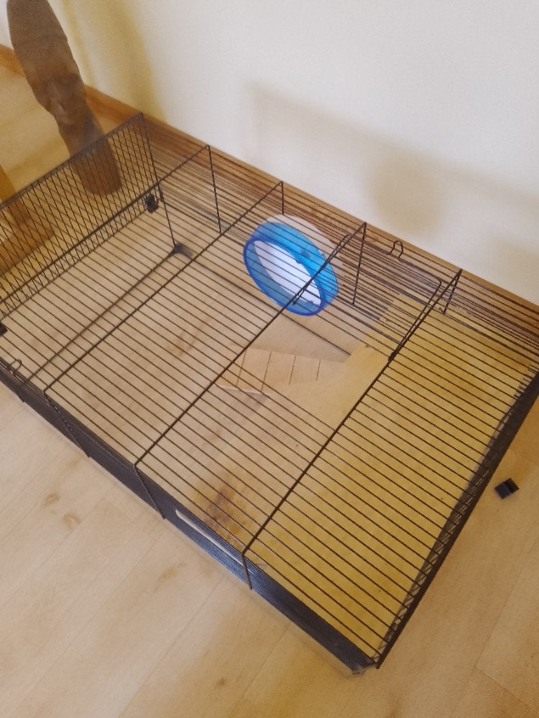 2 Hamsterkooien , in nieuwstaat, Kooi, Muis, Minder dan 75 cm, Zo goed als nieuw