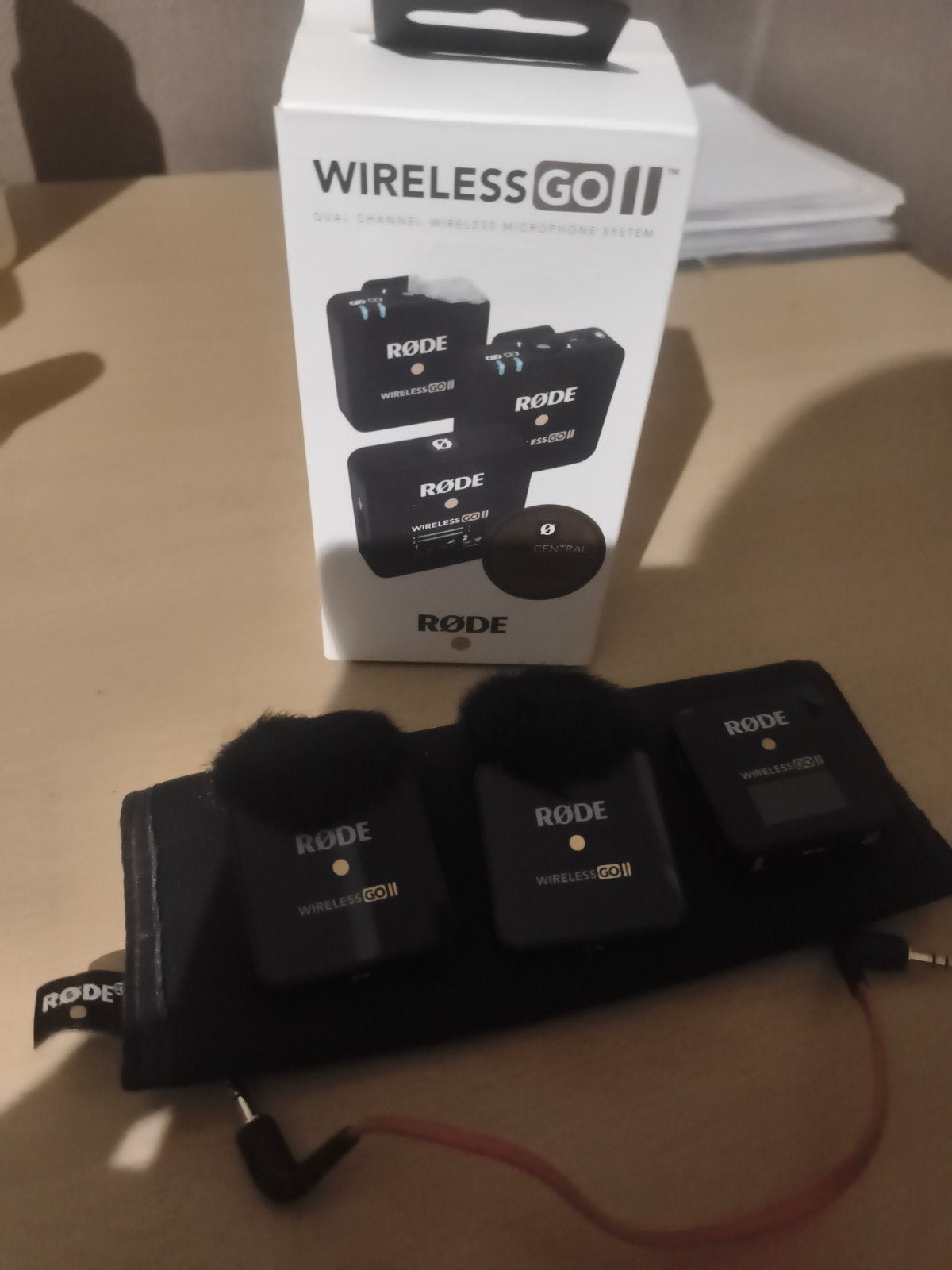 RØDE Rode Wireless GO II, Enlèvement ou Envoi, Comme neuf, Autres marques