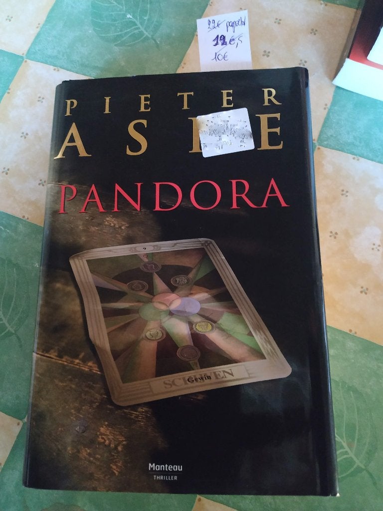 Pieter Aspe "Pandora" nieuw leesboek, Ophalen of Verzenden, Nieuw