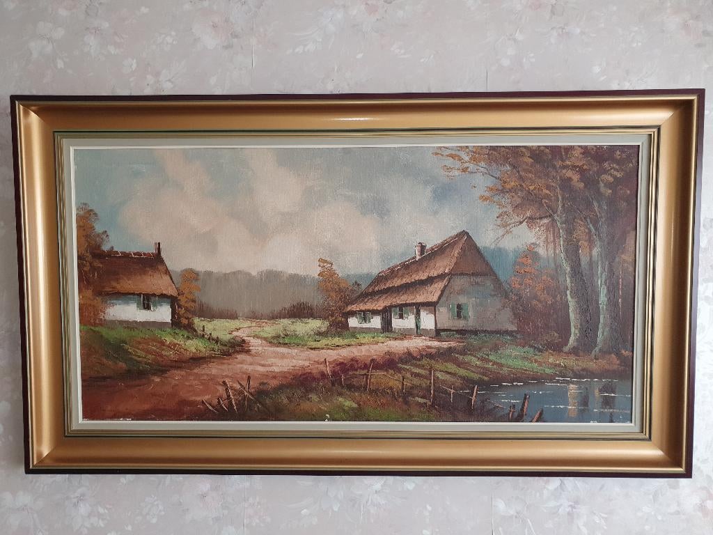 schilderij Pauwels, Antiek en Kunst, Ophalen