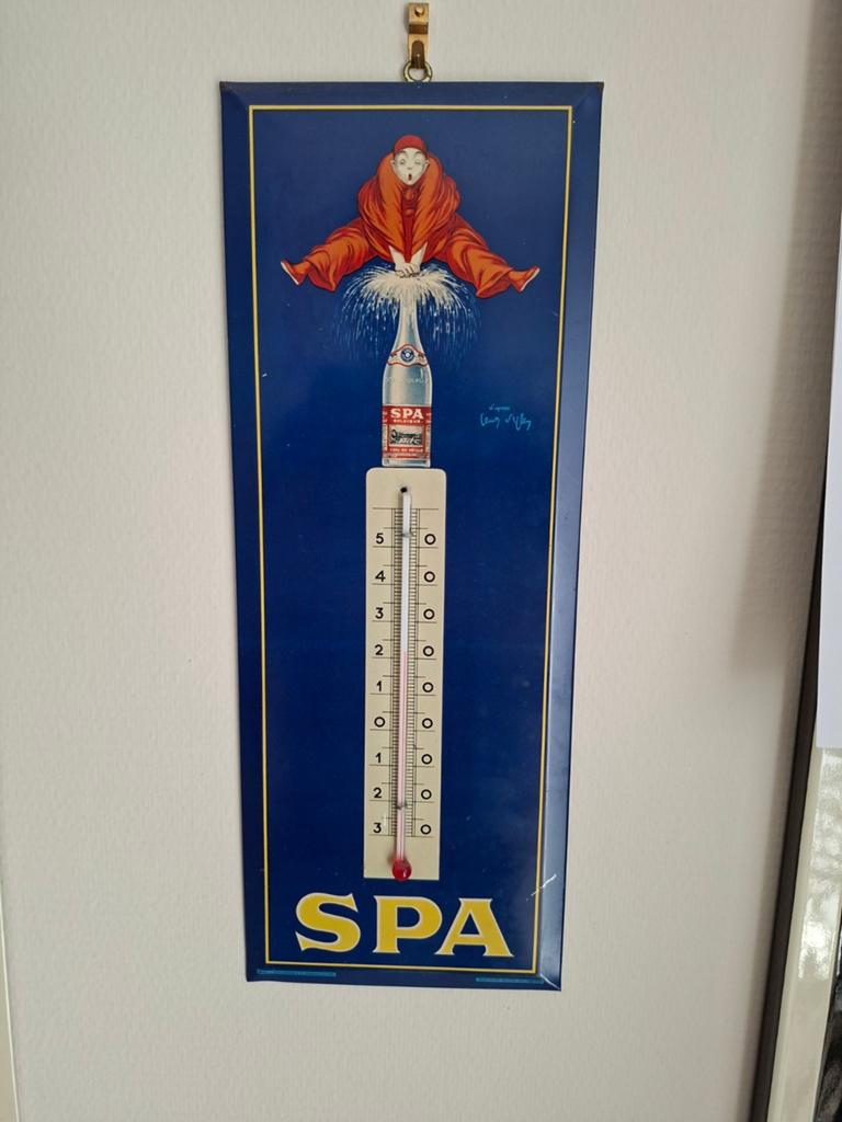 Très beau thermomètre SPA de notre propre collection de 1957, Collections, Enlèvement ou Envoi