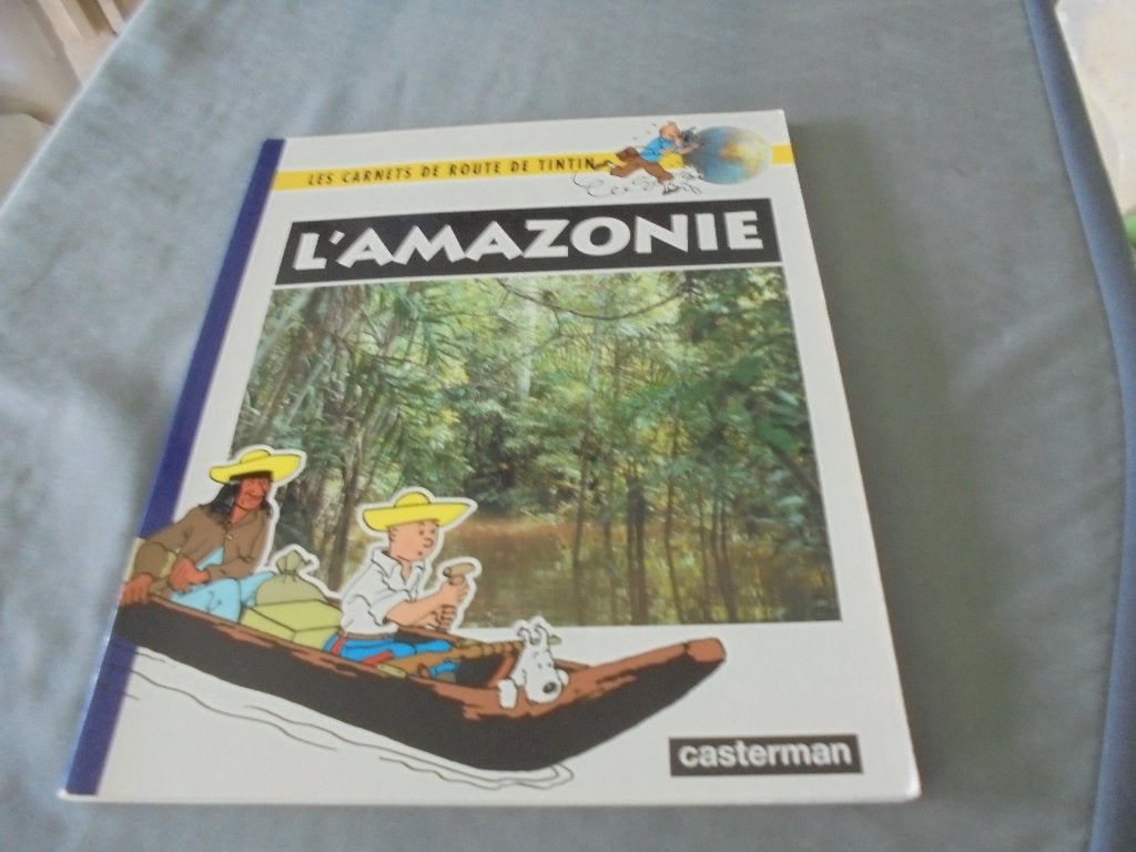 DE REISDAGBOEKEN VAN KUIFJE: DE AMAZONE, Boeken, Stripverhalen, Eén stripboek, Ophalen of Verzenden, Zo goed als nieuw, Casterman