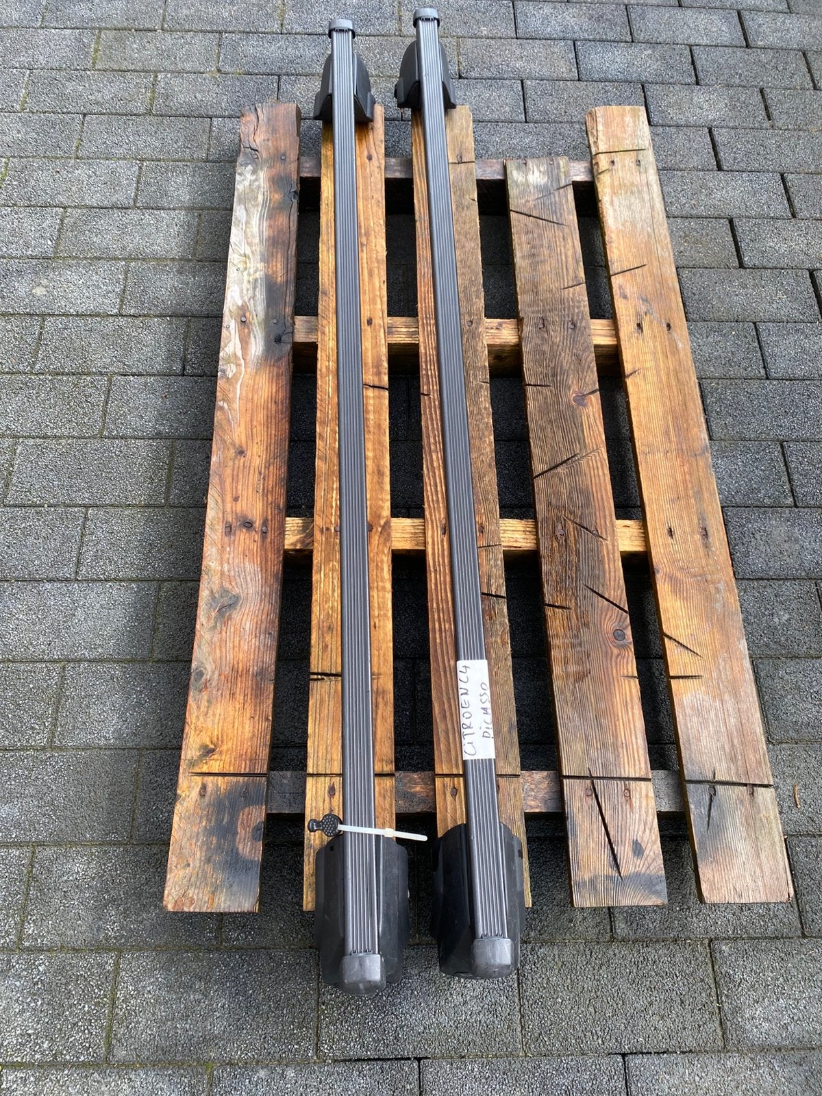Barres de toit originales pour Citroën C4 Picasso, Autos : Divers, Porte-bagages, Enlèvement, Comme neuf