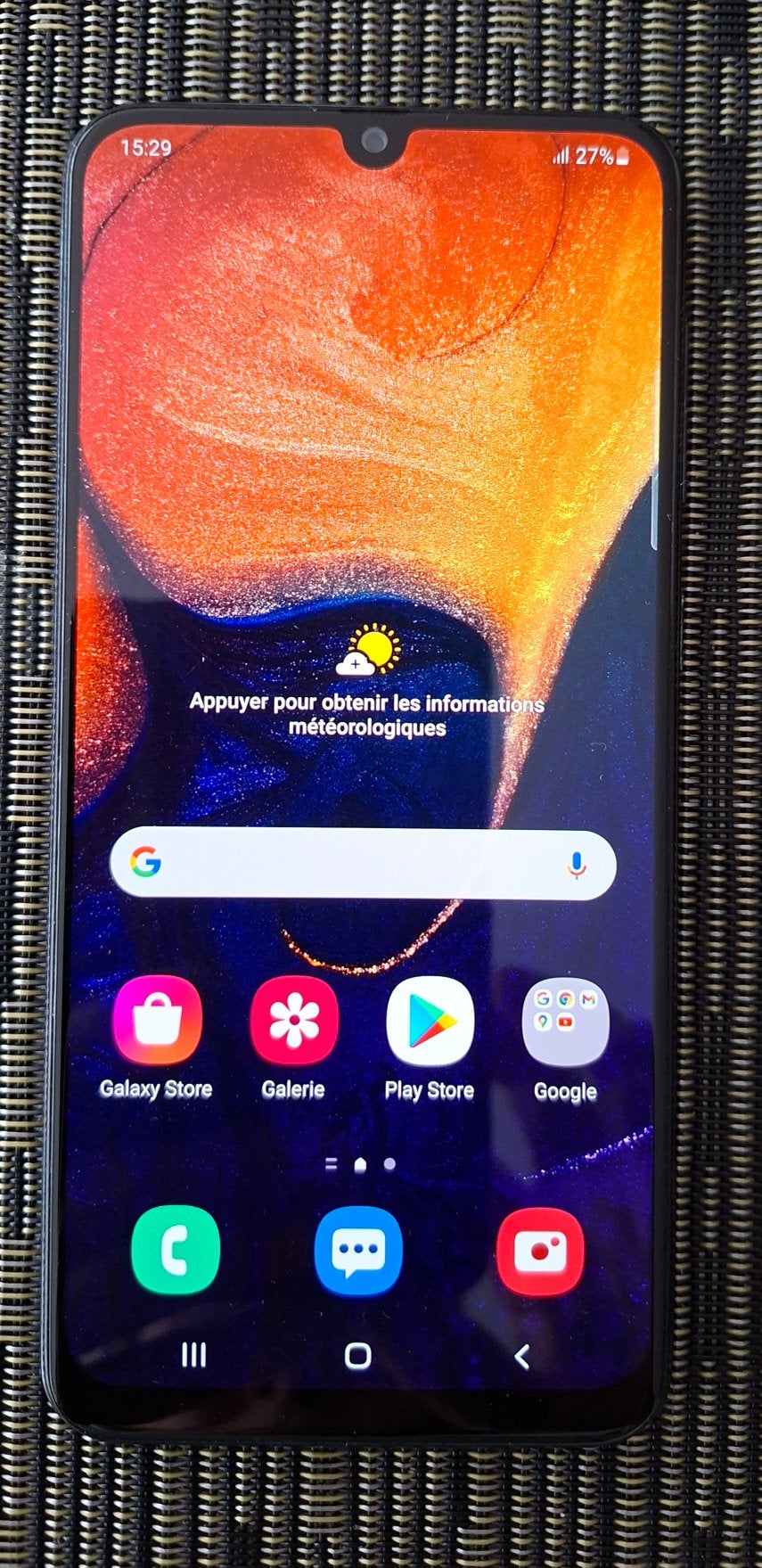GSM Samsung Galaxy A50, Télécoms, Téléphonie mobile | Samsung, Utilisé, Autres modèles, 128 GB, Écran tactile, Android OS, 10 mégapixels ou plus