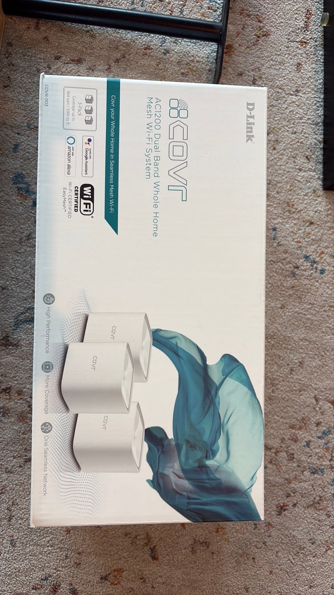 D-Link AC1200 Dual Band Whole Home Mesh Wi-Fi System, Computers en Software, Ophalen, Gebruikt