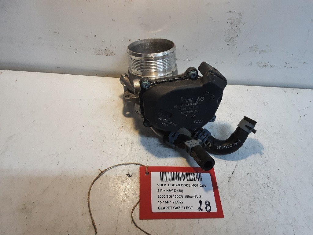 BOITIER PAPILLON Volkswagen Tiguan (5N1 / 2) (03N128063B), Volkswagen, Mevr. I. Hauben, Utilisé, Rue de l'Espoir 34 34
4030  GRIVEGNÉE, BE