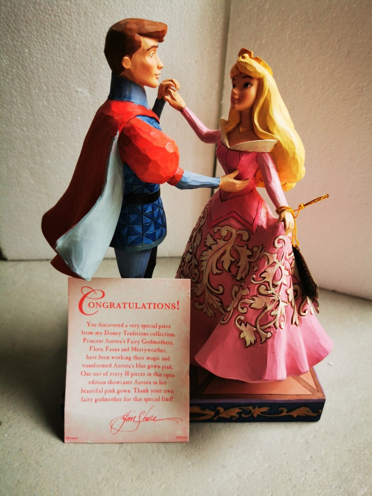 3 gesigneerde Disney Traditions., Ophalen, Zo goed als nieuw, Beeldje of Figuurtje