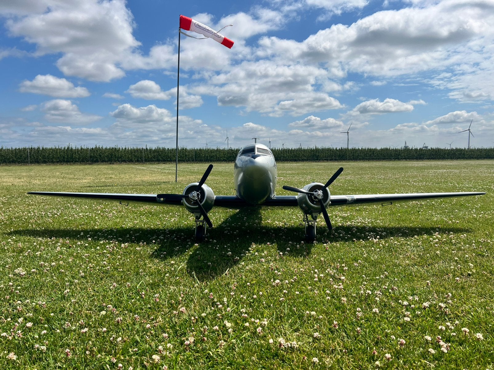 DC-3 Dakota 3,2m, Hobby en Vrije tijd, Ophalen, Zo goed als nieuw, Elektro, RTF (Ready to Fly)