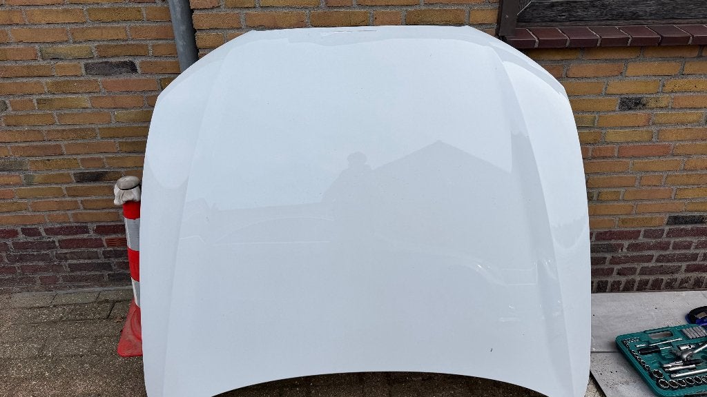 Capot de l'Audi A6 C7 4G FL LS9R 2014-2018 endommagé, Enlèvement, Utilisé, Audi, Capot moteur
