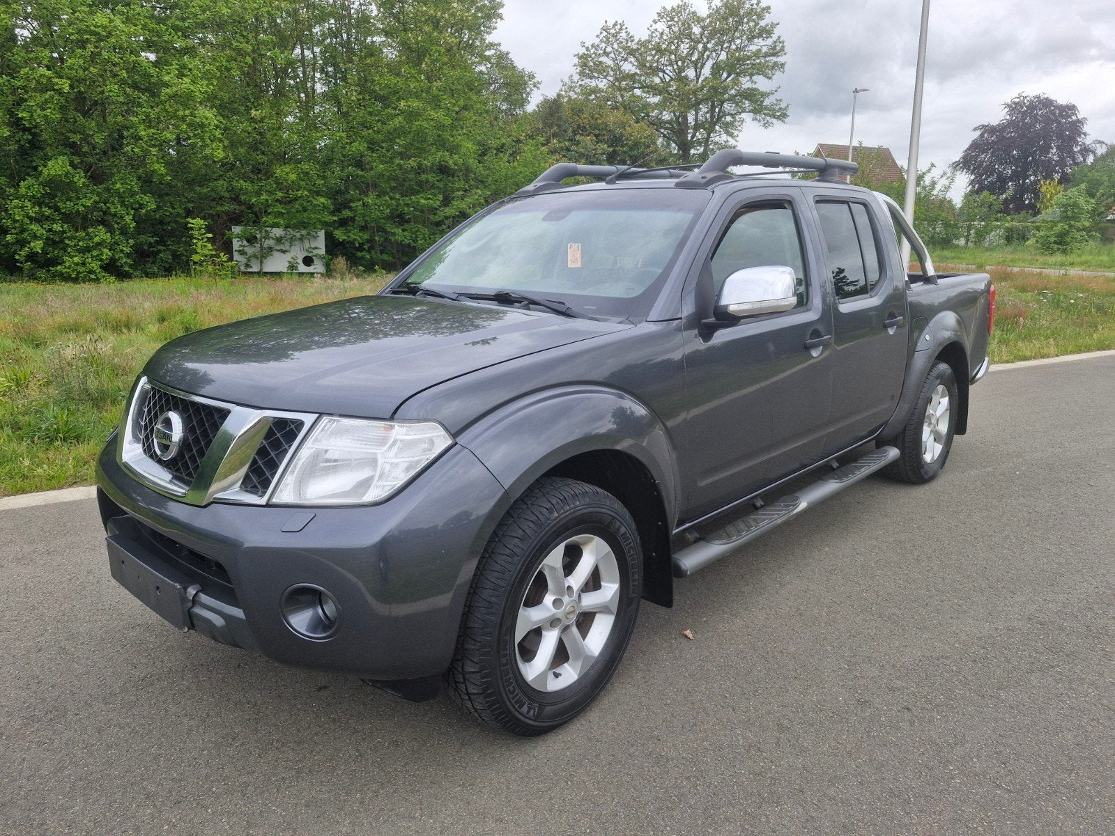 NISSAN NAVARA 2.5 DCI PICKUP 4WD.BJ 2012.LEER NAVI EXPORT, Auto's, 2500 cc, 4 deurs, Parkeersensor, 4 cilinders