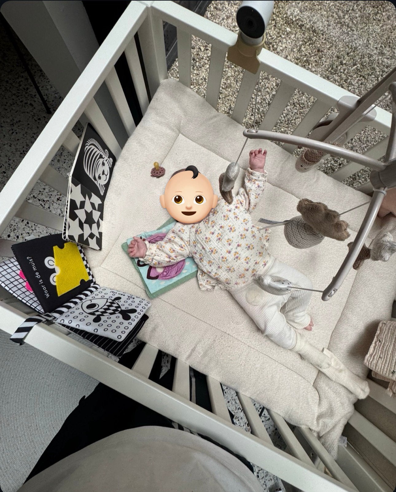 Baby's Only Muziekmobiel Heaven Clay / Warm Linen, Kinderen en Baby's, Ophalen, Zo goed als nieuw