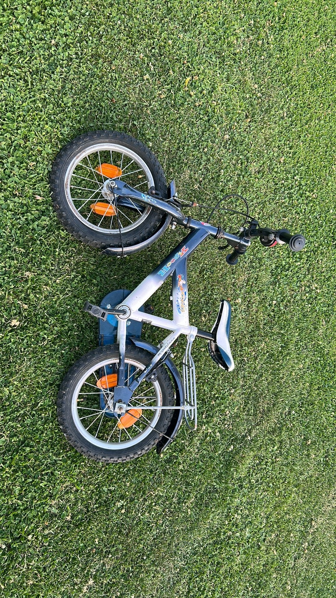 Leuke fiets 14 inch (3 tot 5 jaar), Ophalen, Gebruikt, Schijfrem, Minder dan 16 inch