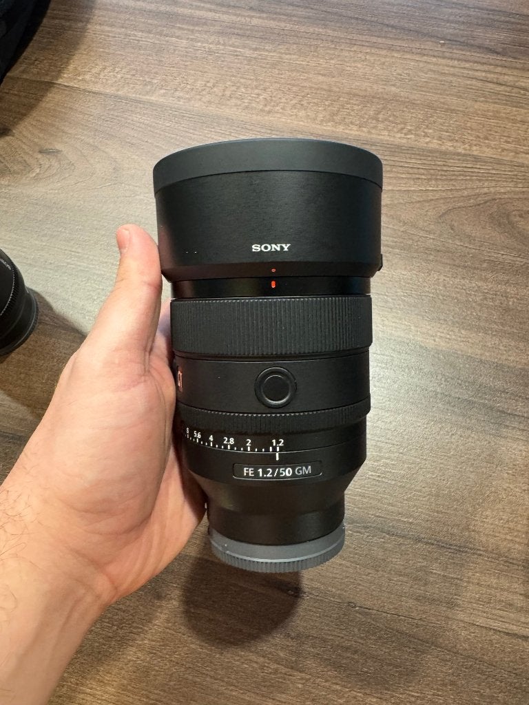 Sony FE 50mm F1.2 GM (SEL50F12GM) objectief - als nieuw, Audio, Tv en Foto, Sony E-mount, Sony, Verzenden, Zo goed als nieuw