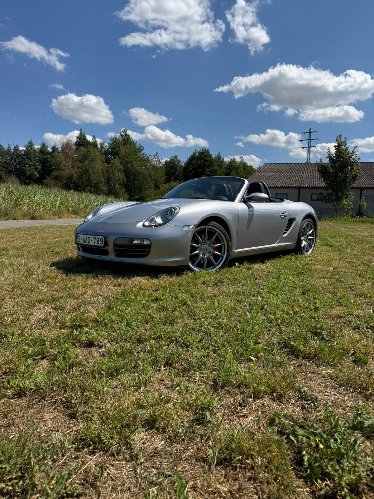 Porsche boxter s 295cv, Autos, Cuir, Argent ou Gris, Achat, Entreprise