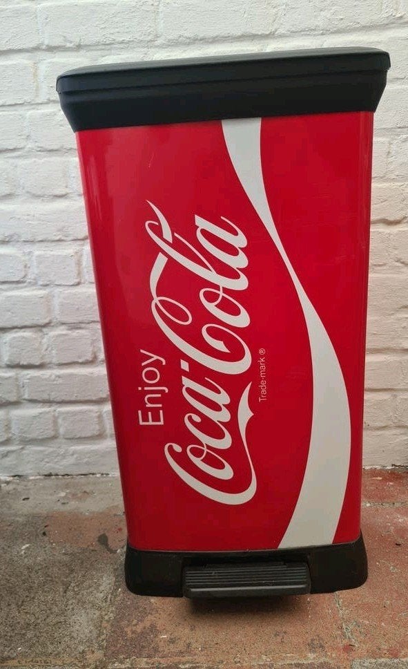 Poubelle à pédale Coca Cola Curver, Enlèvement