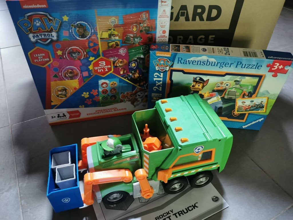 Paw Patrol bundel, Ophalen, Zo goed als nieuw