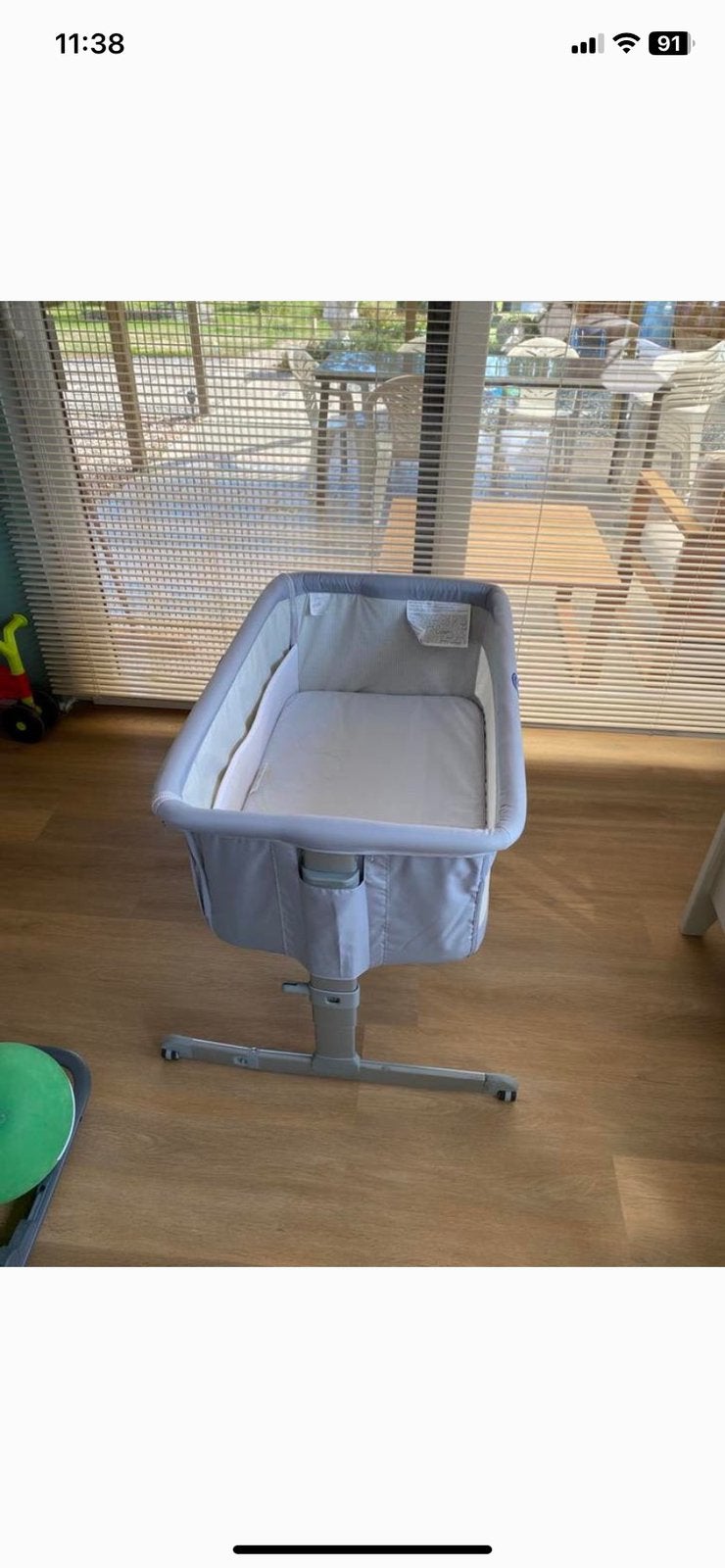 Co sleeper Chicco next 2 me dream, Kinderen en Baby's, Babywiegjes en Ledikanten, Ophalen, Zo goed als nieuw, Wieg