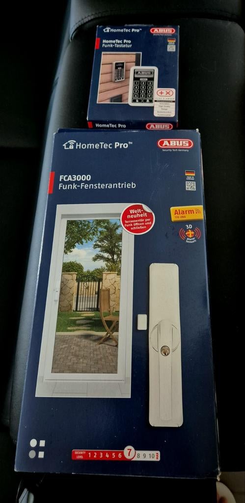 Lecteur de vitres sans fil HomeTec Pro ABUS (en parfait état, Enlèvement, Comme neuf