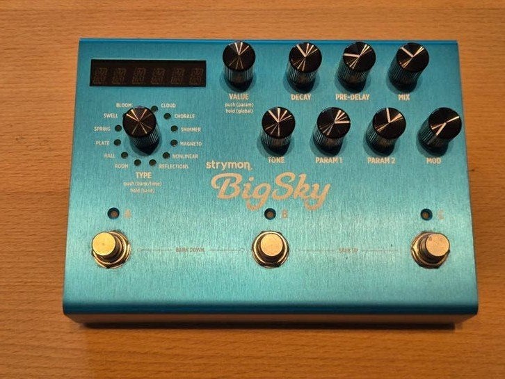 Strymon BigSky Reverb, Enlèvement ou Envoi, Comme neuf, Reverb