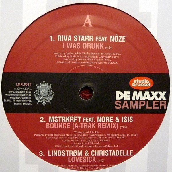 Various - De Maxx Sampler, Ophalen of Verzenden, Gebruikt, 12 inch, House