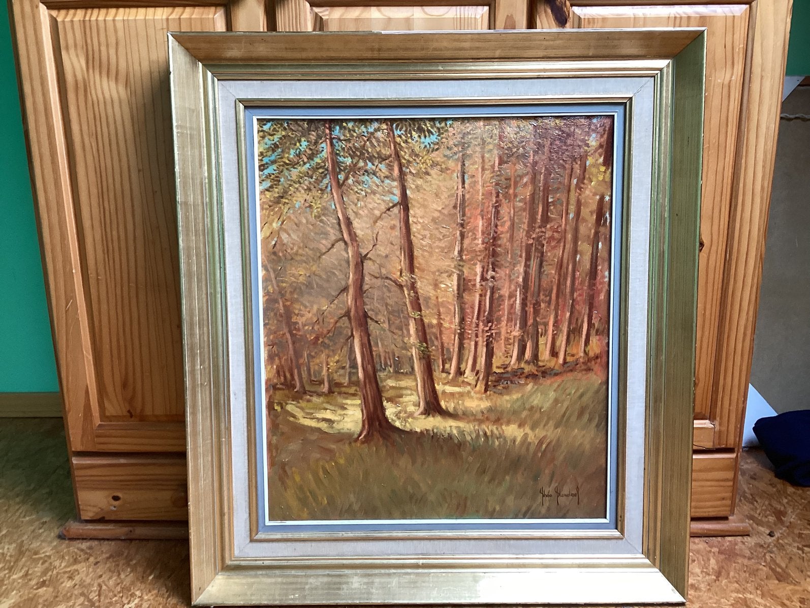FORÊT, Enlèvement, Toile