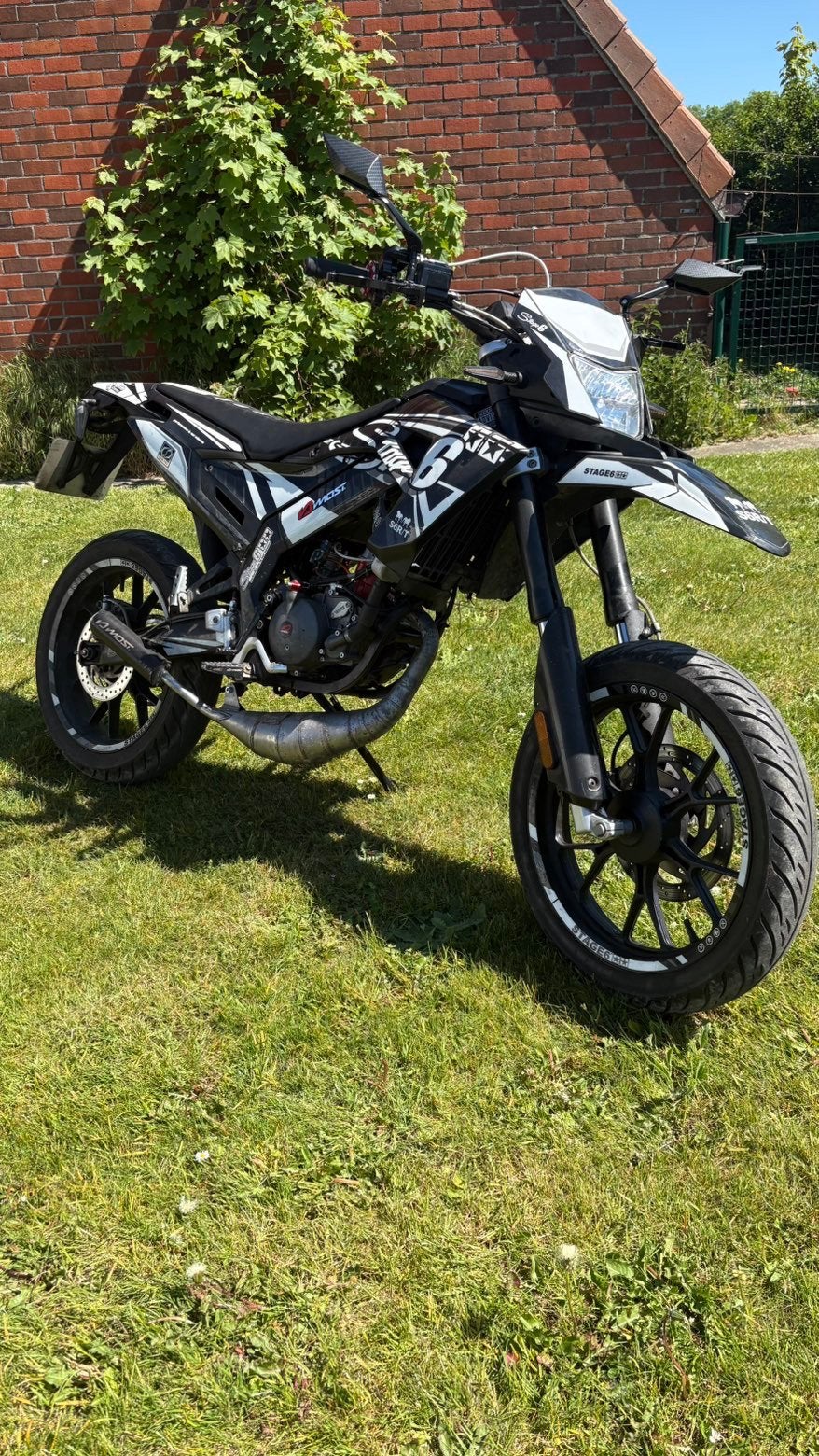 Gilera cros, Fietsen en Brommers, Ophalen, Zo goed als nieuw
