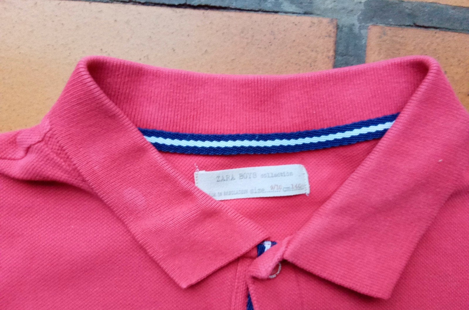 Polo Zara Boys M134-140, Zara boys, Ophalen of Verzenden, Zo goed als nieuw, Shirt of Longsleeve