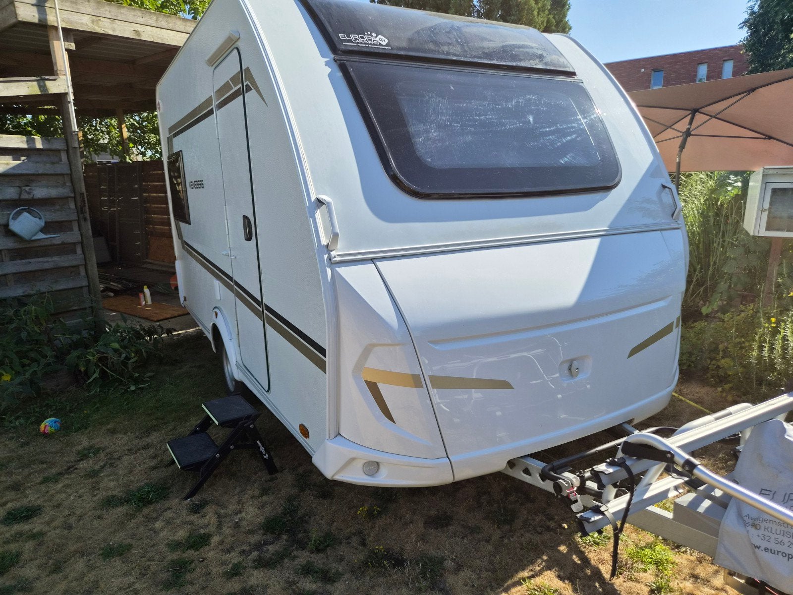 weinsberg caraone 390 puh - bouwjaar 2024 met schuifbed, Caravans en Kamperen, Particulier, Luifel