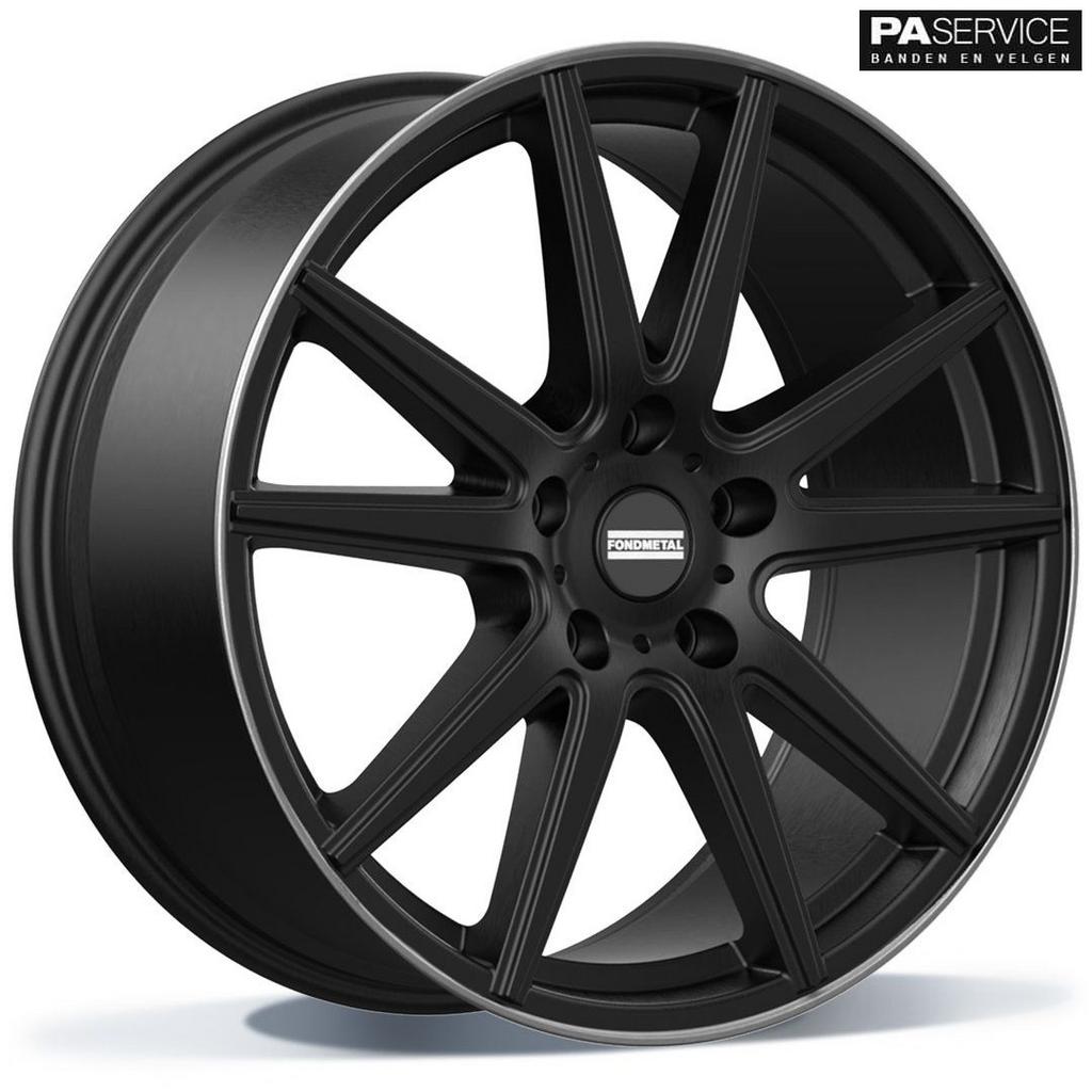 Nieuw 22 inch Mattblack Camaro breedset, -, -, Banden en Velgen, Nieuw