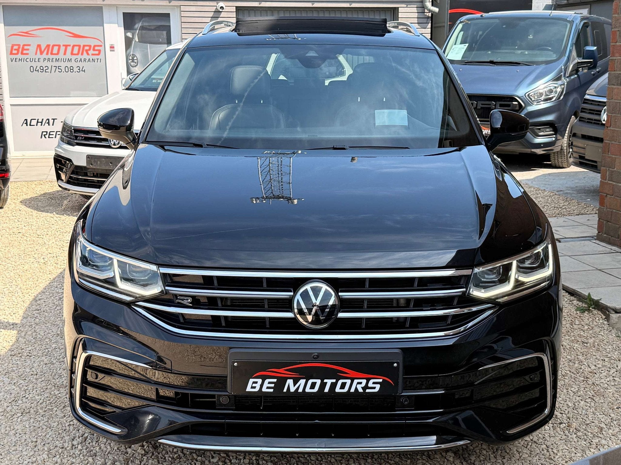 Volkswagen Tiguan Allspace 2.0 TDi SCR R-LINE 150CV 7PL / TV, Autos, Volkswagen, Cuir, Entreprise, 7 places, 1968 cm³