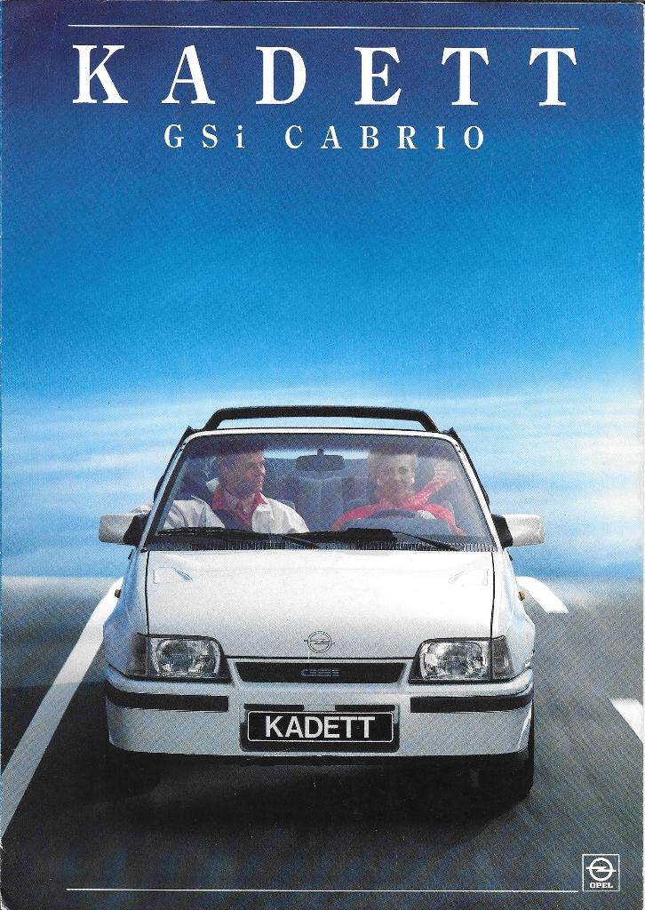 OPEL KADETT GSI CABRIO,  1987, Ophalen of Verzenden, Zo goed als nieuw, Opel