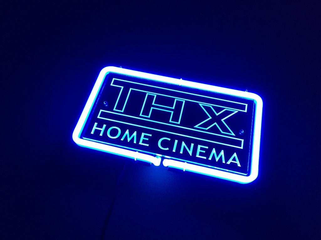 THX Home Cinema Neon verlichting, Ophalen of Verzenden, Gebruikt, Lichtbak of (neon) lamp