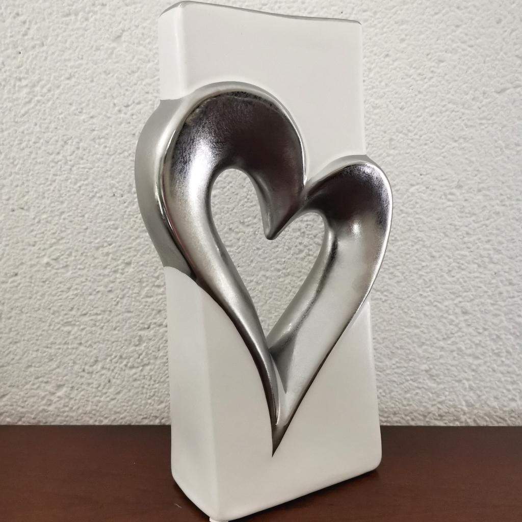 Vaas met Hart - Beelden: Liefde - In Love enz. (nieuw), Huis en Inrichting, Woonaccessoires | Vazen, Niet ingevuld, Niet ingevuld