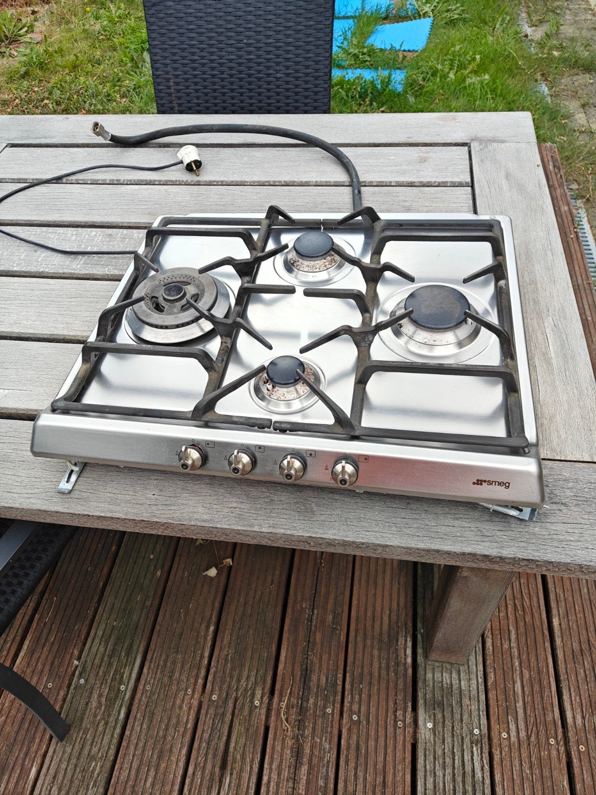 kookvuur gas. SMEG, Elektronische apparatuur, Kookplaten, Ophalen, Gas