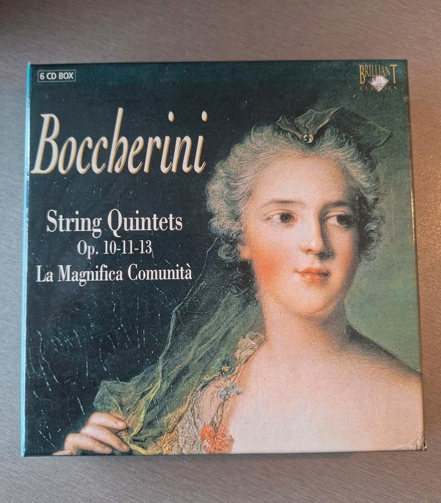 6cd box. Boccherini.  String Quintets., Cd's en Dvd's, Cd's | Klassiek, Ophalen of Verzenden