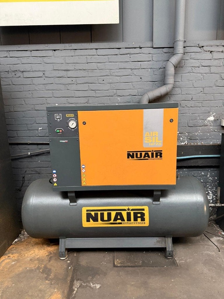 Compresseur NUAIR, 100 litres ou plus, Enlèvement, Comme neuf, 10 bars ou plus