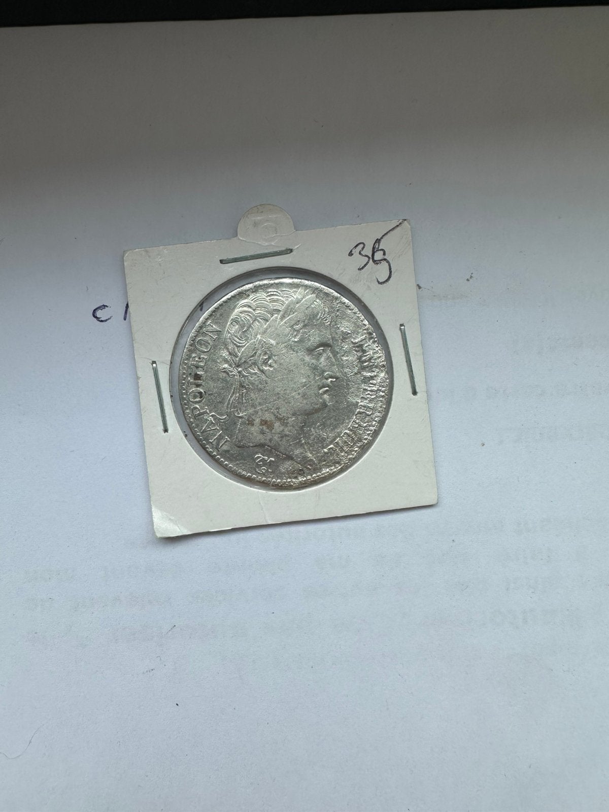 5 francs argent napoleon 1er, Timbres & Monnaies, Métaux nobles & Lingots, Enlèvement ou Envoi, Argent
