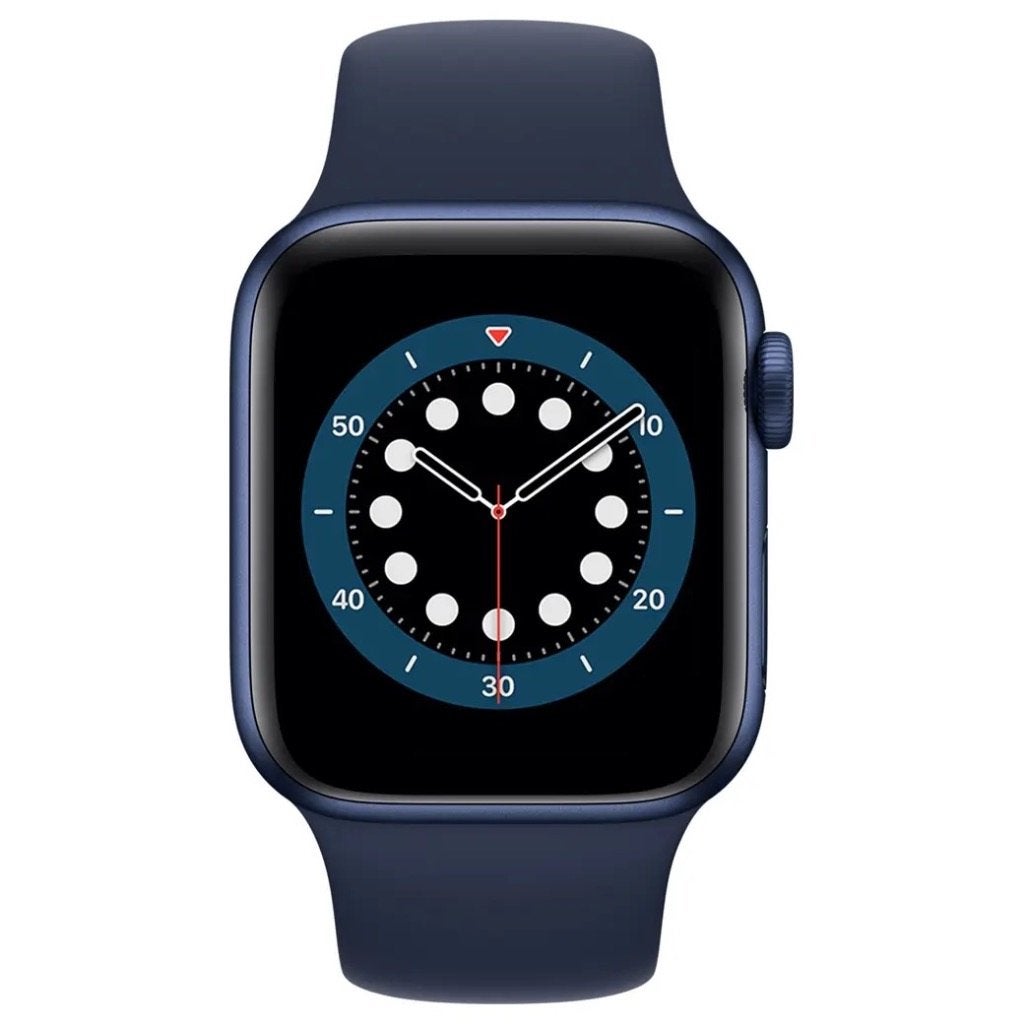 Apple watch serie 7 45 MM Wifi donker blauw bandje, Telecommunicatie, Mobiele telefoons | Toebehoren en Onderdelen, Ophalen, Zo goed als nieuw