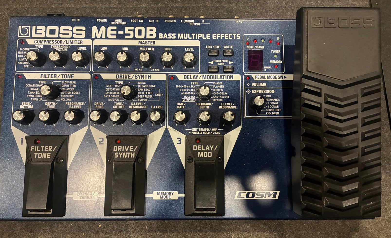 Boss Me 50B multi Fx, Muziek en Instrumenten, Ophalen of Verzenden, Gebruikt