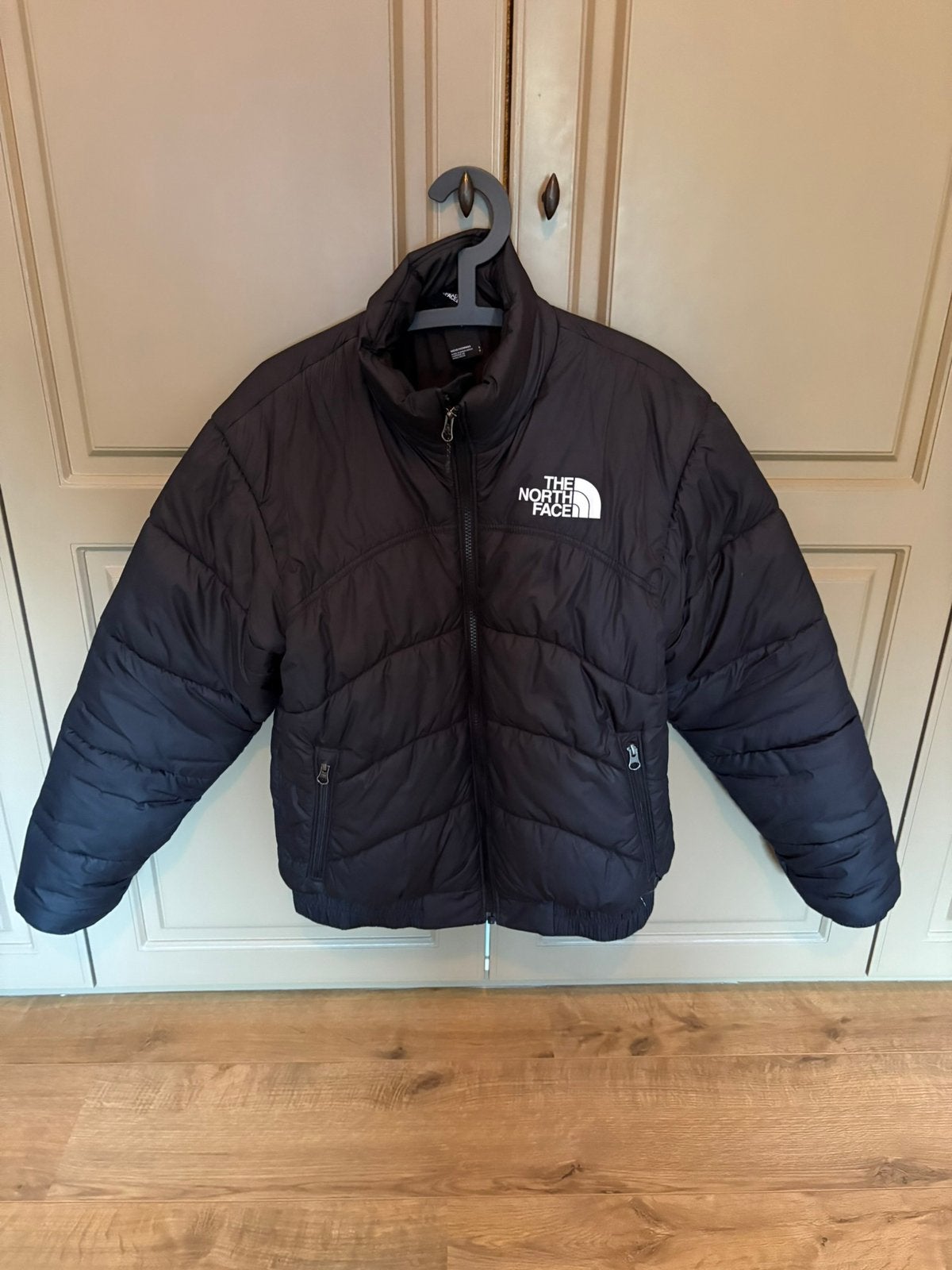Donsjas The North Face, Ophalen of Verzenden, Zo goed als nieuw, Maat 46 (S) of kleiner