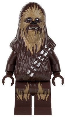 LEGO Star Wars sw0532 Chewbacca - Medium Nougat Fur, Kinderen en Baby's, Star Wars, Lego, Nieuw, Ophalen of Verzenden