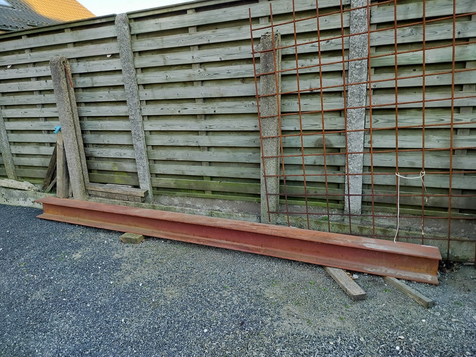 staal en balk, Tuin en Terras, Ophalen of Verzenden